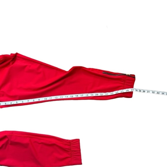 ZYIA Active Everywhere Red Ankle Zipper Jogger Pants- Small - Picture 11 of 11